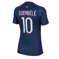 Koszulka piłkarska Paris Saint-Germain Ousmane Dembele #10 Strój Domowy dla kobiety 2023-24 tanio Krótki Rękaw
